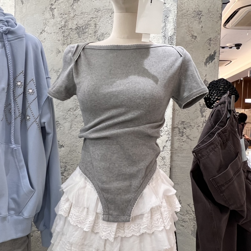 SOLD OUT韓國㊣直郵東大門代購女裝新品休閑熱賣25春夏T恤SOLD OUTT恤圖色5