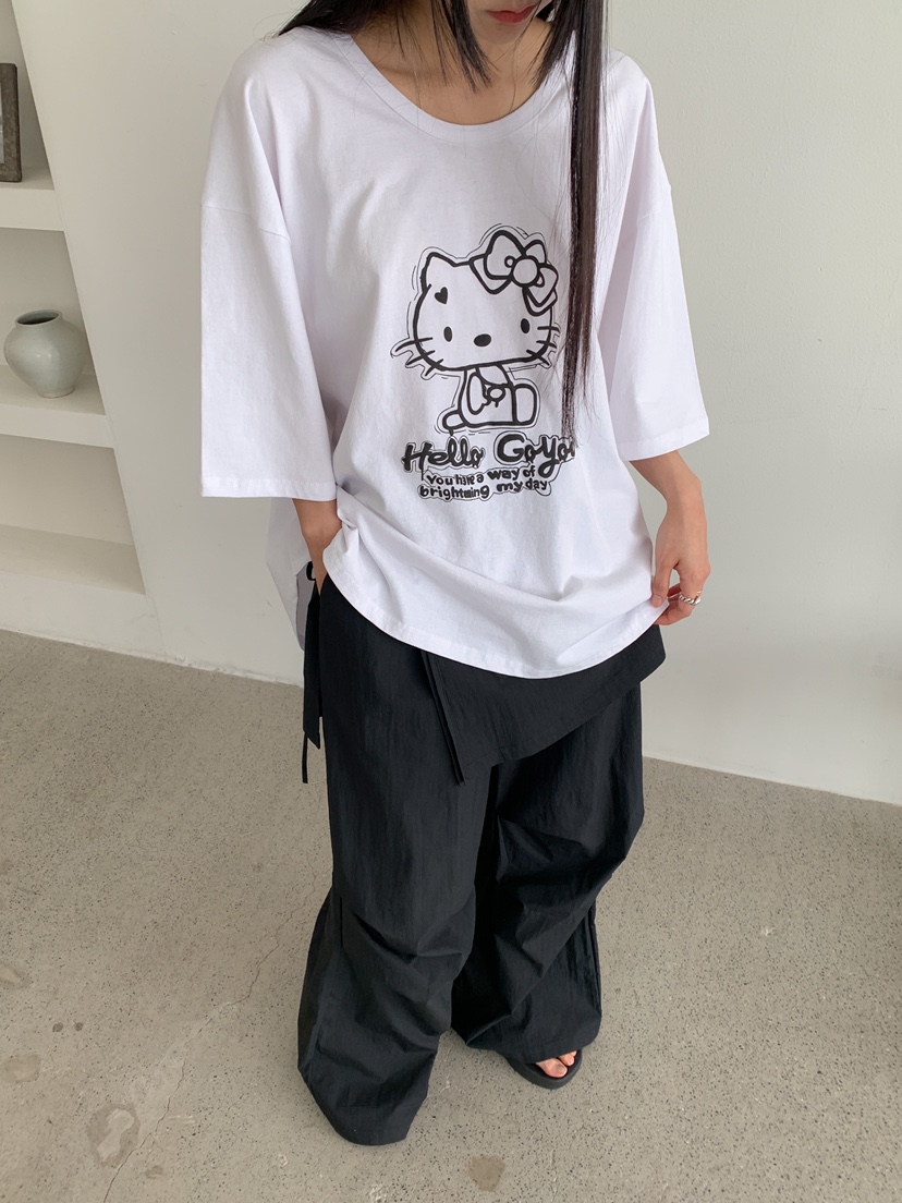 GOYOU東大門實拍女裝新款熱賣時尚推薦真品職業25春夏休閑T恤de goyouT恤圖色1