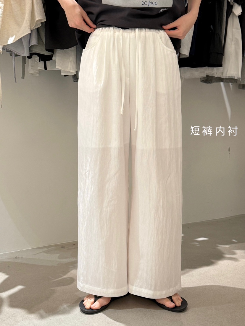 MONE-A韓國直郵㊣東大門實拍女裝新品時尚25春夏人氣休閑褲MONE-A休閑褲