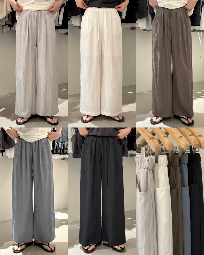 MONE-A韓國直郵㊣東大門實拍女裝新品時尚25春夏人氣休閑褲MONE-A休閑褲