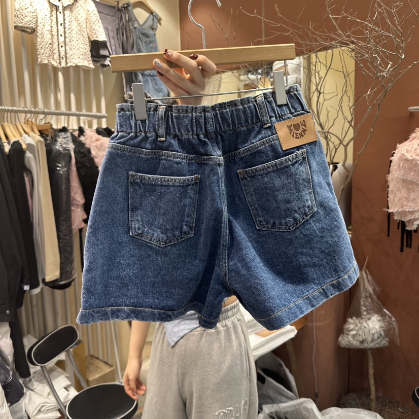 MIENNE東大門代購女裝新品人氣職業25春夏真品時尚短褲條紋MIENNE短褲