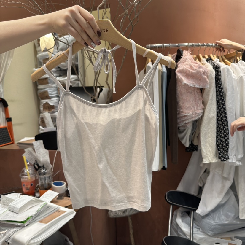 MIENNE韓國直郵女裝新品真品時尚人氣休閑熱賣25春夏吊帶背心MIENNE吊帶/背心