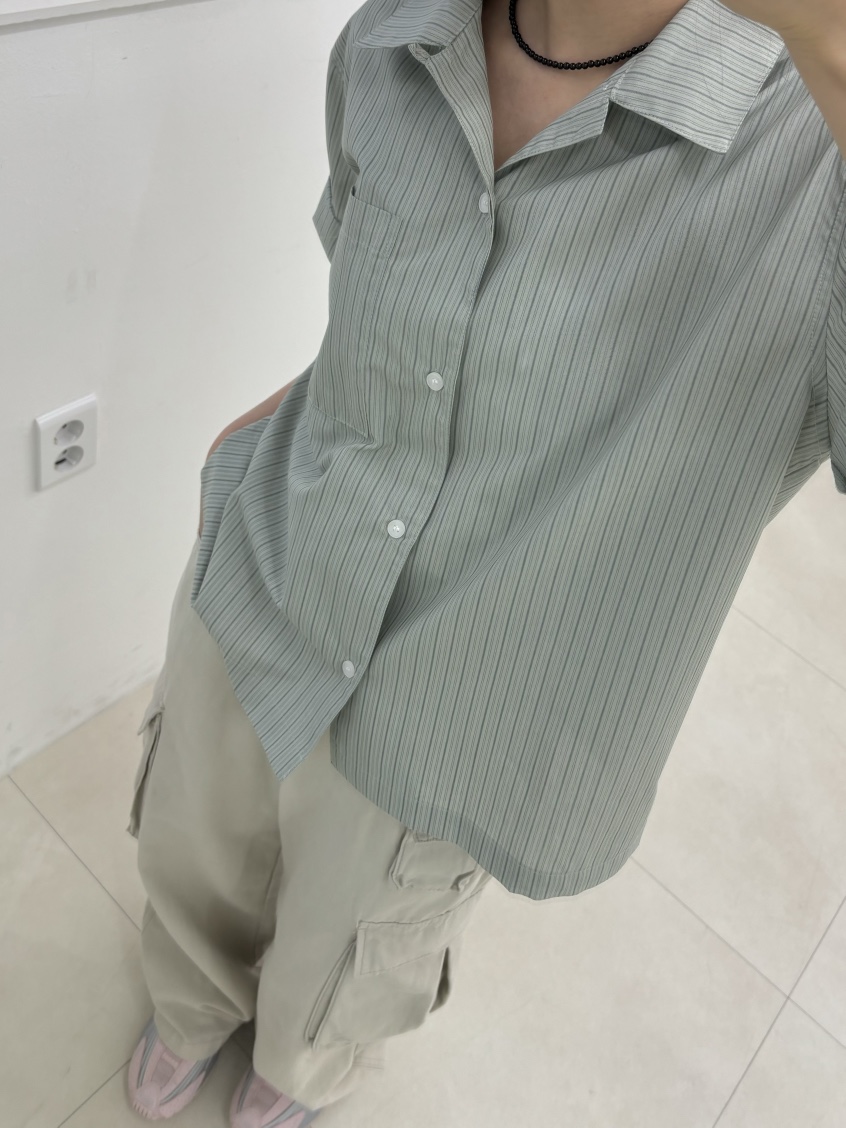 HOME GROUND韓國代購女裝新品休閑人氣25春夏真品襯衫蕾絲衫HOME GROUND襯衫/蕾絲衫