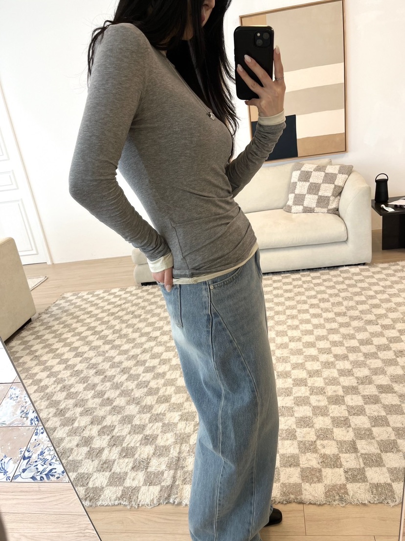 LEMATIN韓國直郵㊣東大門實拍女裝新款休閑熱賣推薦長袖T恤LEMATIN長袖T恤