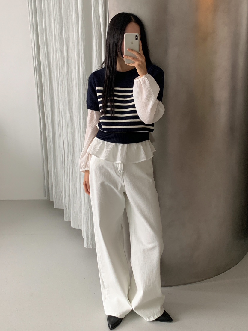 GOYOU韓國直郵女士新款休閑真品人氣時尚推薦熱賣25春夏牛仔褲de goyou牛仔褲
