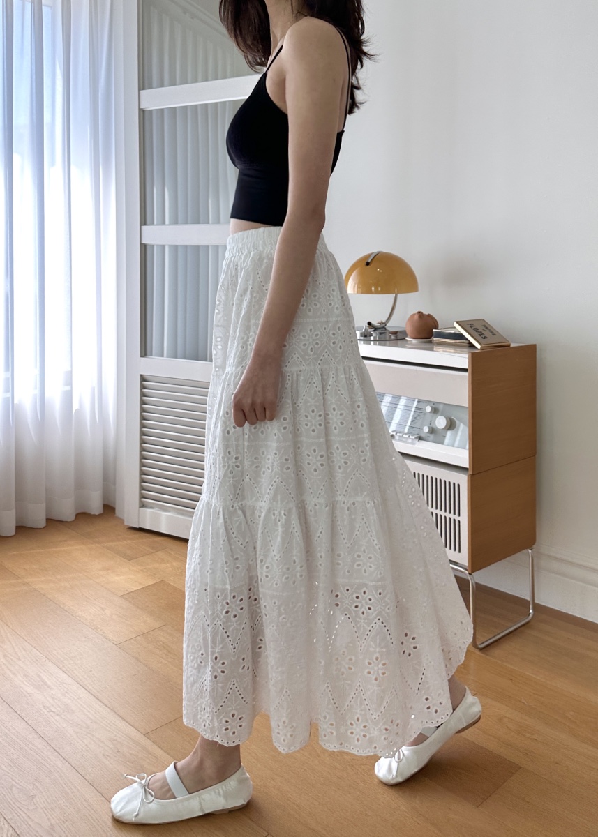 CLASSY-O東大門代購女士新品真品推薦時尚25春夏長裙蕾絲綁帶CLASSY-O長裙