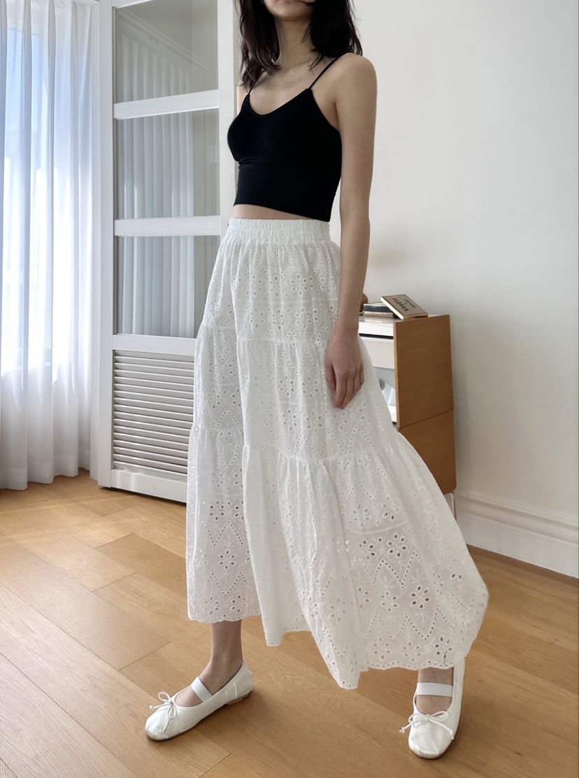 CLASSY-O東大門代購女士新品真品推薦時尚25春夏長裙蕾絲綁帶CLASSY-O長裙