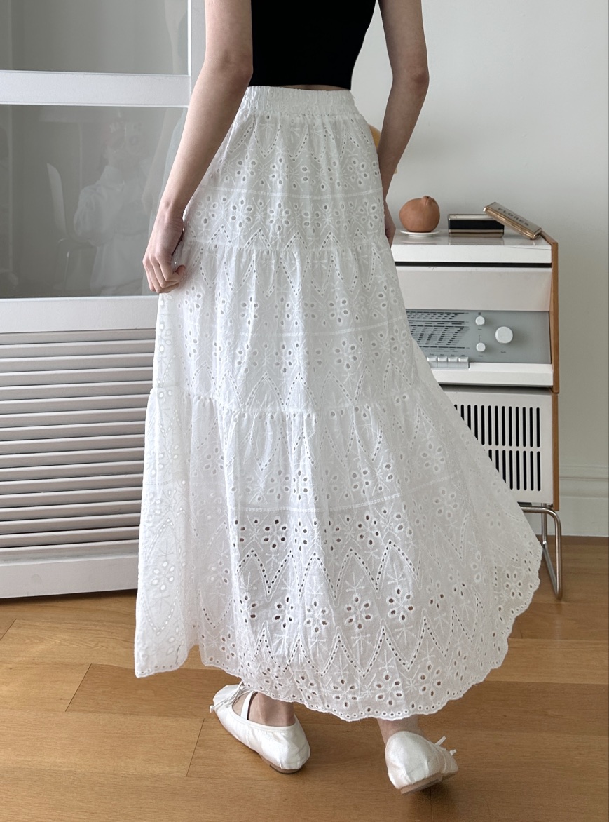 CLASSY-O東大門代購女士新品真品推薦時尚25春夏長裙蕾絲綁帶CLASSY-O長裙