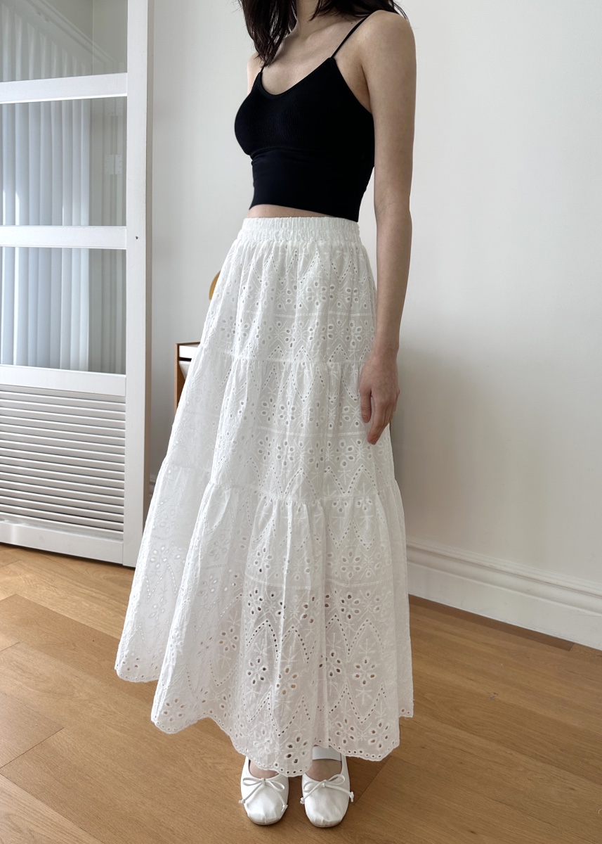 CLASSY-O東大門代購女士新品真品推薦時尚25春夏長裙蕾絲綁帶CLASSY-O長裙
