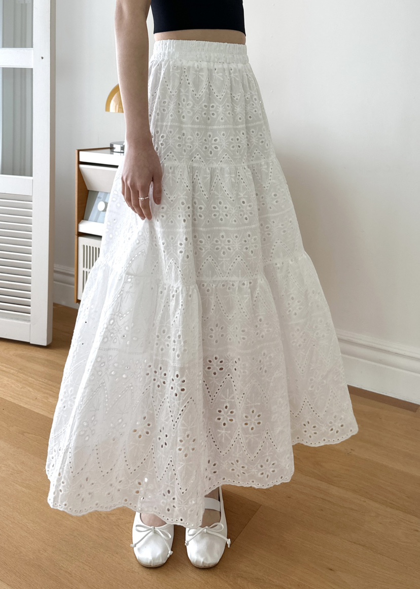 CLASSY-O東大門代購女士新品真品推薦時尚25春夏長裙蕾絲綁帶CLASSY-O長裙