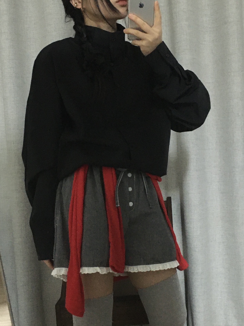 BEAMING SEOUL東大門代購女裝新款人氣真品襯衫蕾絲衫高領BEAMING SEOUL襯衫/蕾絲衫