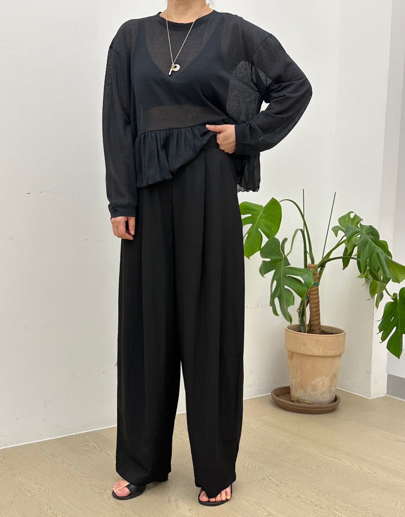 BUT直郵韓國代購㊣女裝新款熱賣時尚25春夏人氣推薦休閑休閑褲button休閑褲
