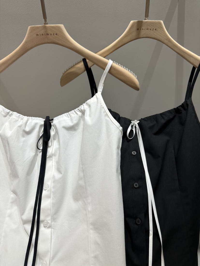MINIMUZE直郵韓國代購㊣女裝新品時尚人氣25春夏熱賣吊帶背心MINIMUZE吊帶/背心