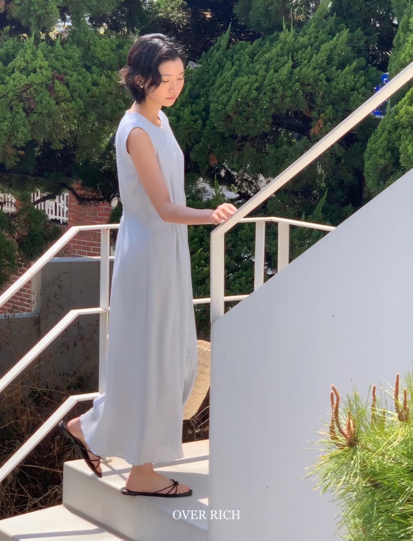OVER RICH韓國直郵㊣東大門實拍女裝新品推薦25春夏連衣裙OVER RICH連衣裙