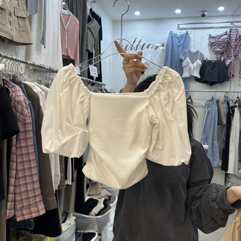 BILLION-L東大門直郵女裝新品推薦真品熱賣25春夏襯衫蕾絲衫BILLION-L襯衫/蕾絲衫圖色2