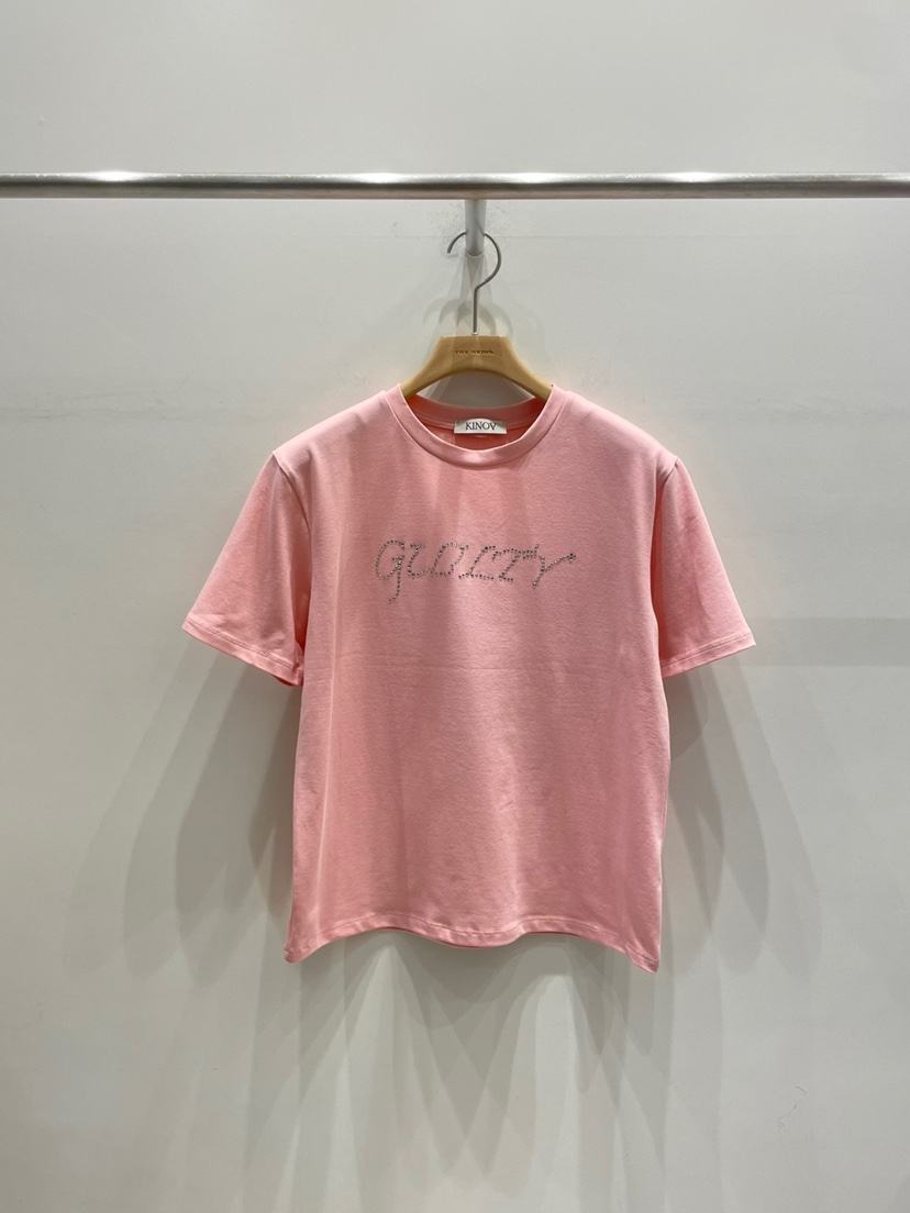 KINOA直郵韓國代購㊣女裝新品時尚推薦熱賣人氣25春夏休閑T恤KINOAT恤圖色2