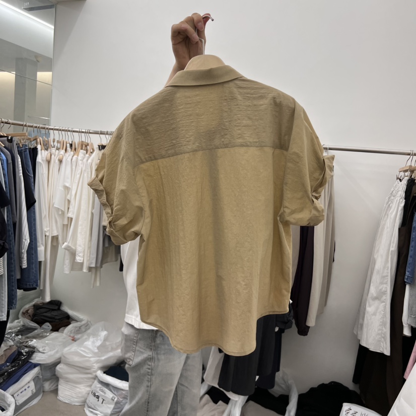 IDEE-A韓國直郵㊣東大門實拍女裝新品熱賣25春夏襯衫蕾絲衫IDEE-A襯衫/蕾絲衫