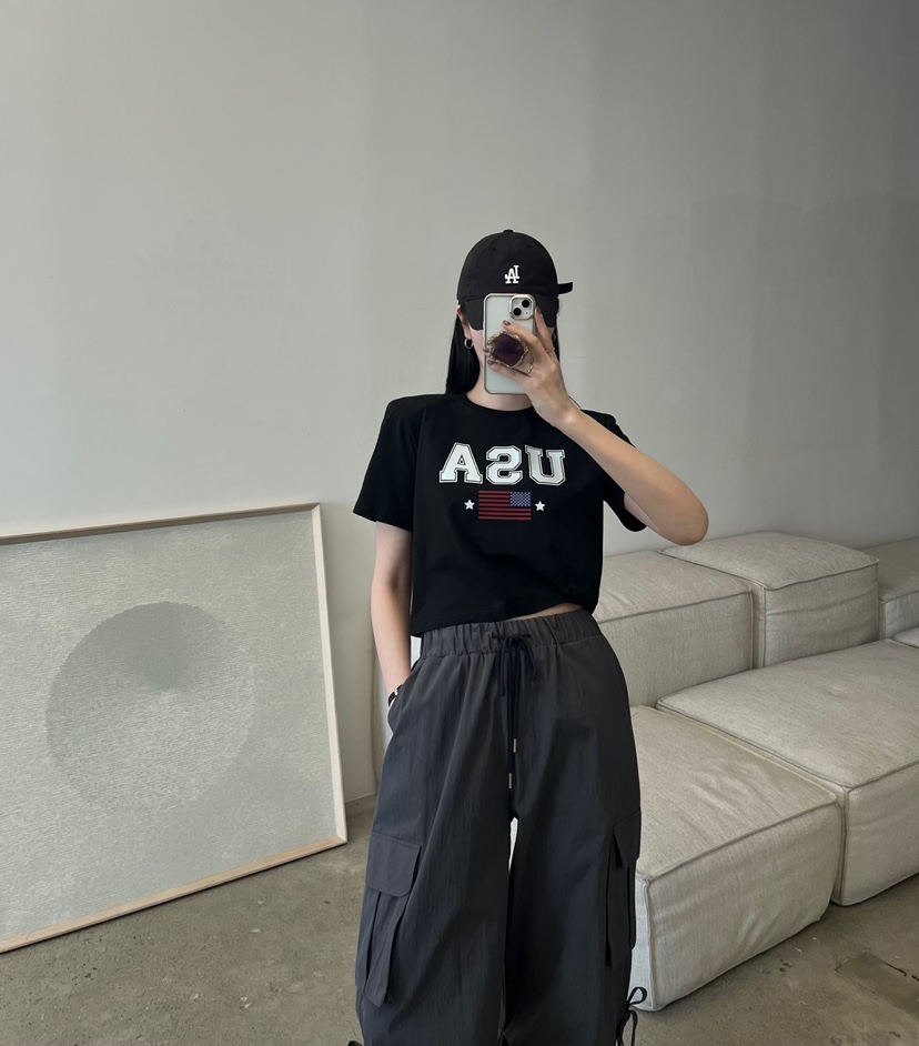 AMUSE SEOUL韓國直郵女裝新品人氣真品時尚職業25春夏推薦T恤AMUSE SEOULT恤