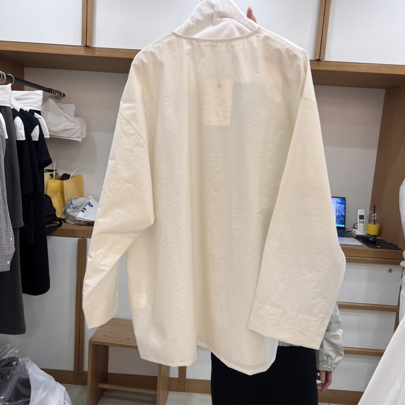 ARCHITEKT韓國代購女裝新款25春夏熱賣時尚人氣推薦襯衫蕾絲衫ARCHITEKT襯衫/蕾絲衫