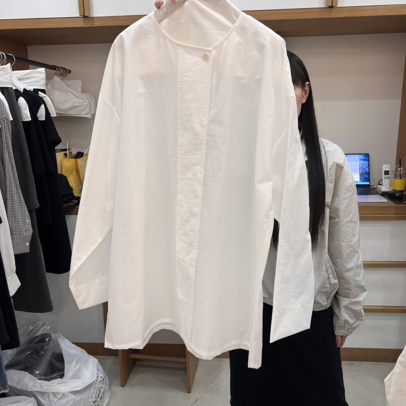 ARCHITEKT韓國代購女裝新款25春夏熱賣時尚人氣推薦襯衫蕾絲衫ARCHITEKT襯衫/蕾絲衫圖色2