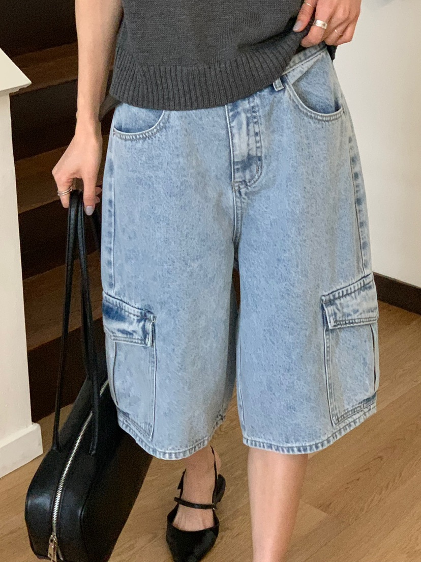 RIVER RAIN東大門直郵女裝新品職業25春夏熱賣推薦短褲工裝RIVER RAIN短褲