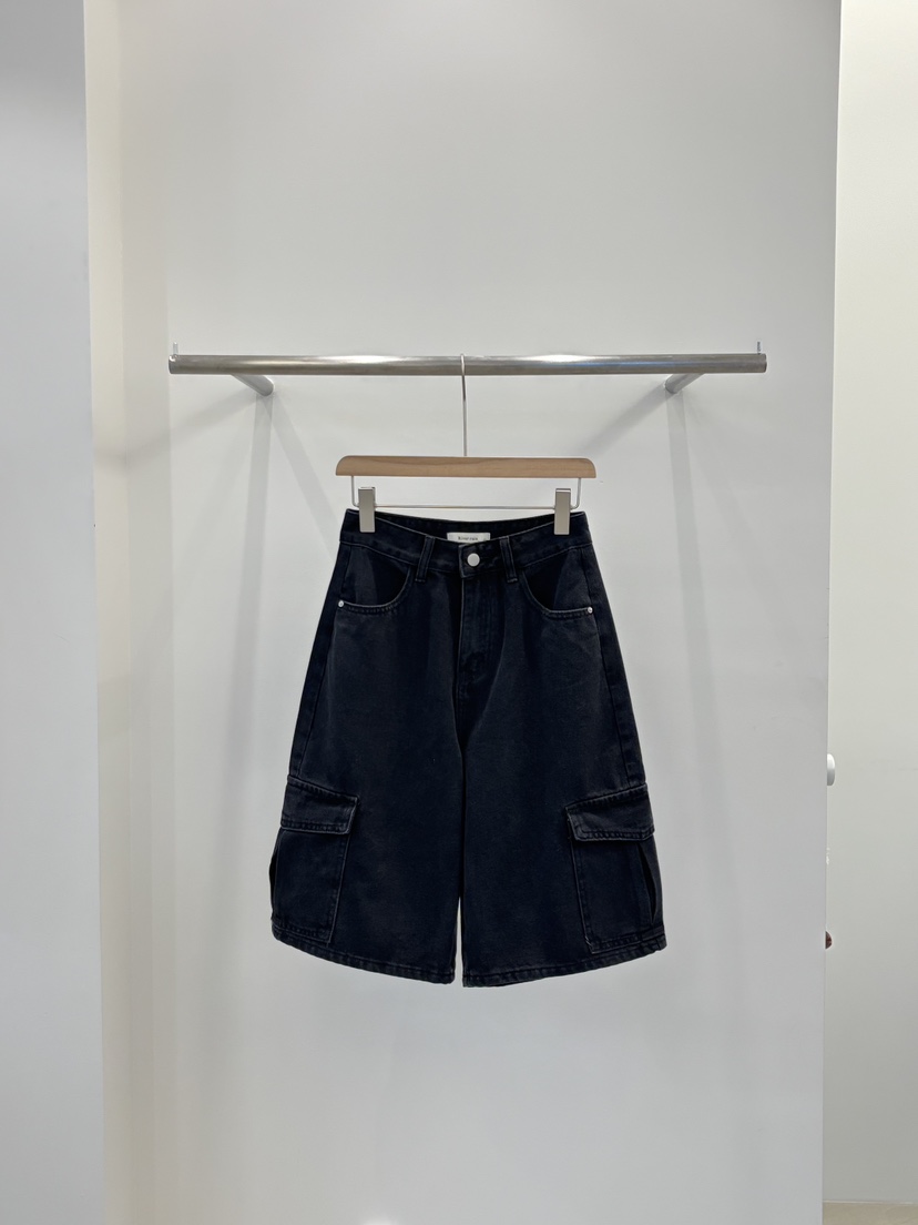 RIVER RAIN東大門直郵女裝新品職業25春夏熱賣推薦短褲工裝RIVER RAIN短褲圖色2