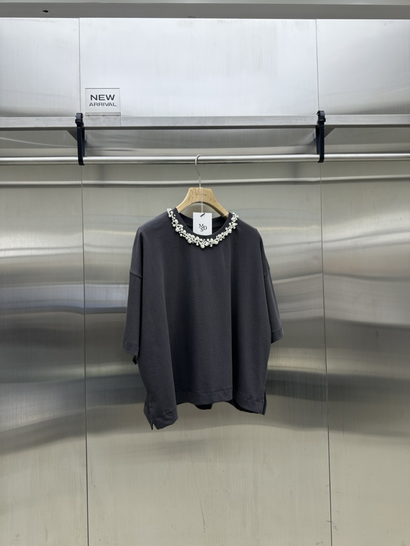 MYDRESS東大門實拍女士新品人氣熱賣休閑真品25春夏推薦T恤MYDRESST恤圖色2