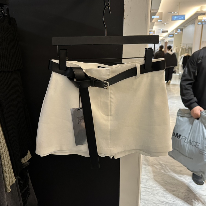 PROJECT WAVE-P東大門代購女裝新品25春夏時尚裙褲不含腰帶PROJECT WAVE裙褲圖色2