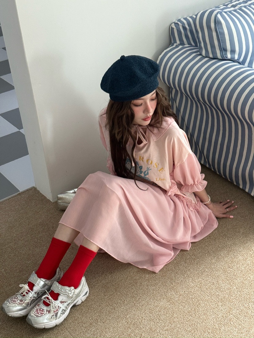 MAISONDEGLORY直郵韓國代購㊣女裝新款推薦時尚人氣連衣裙復古MAISON DE GLORY連衣裙