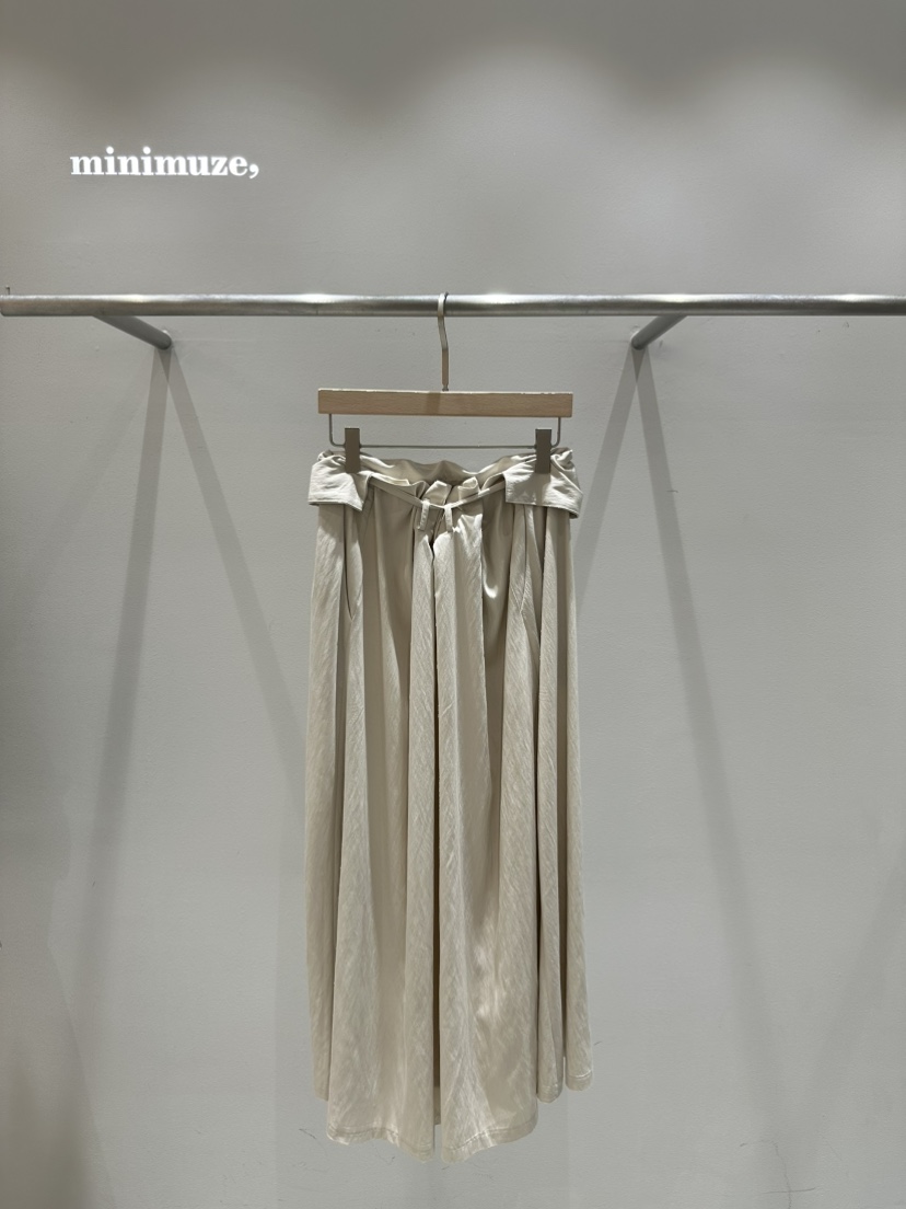 MINIMUZE直郵韓國代購㊣女裝新品熱賣25春夏休閑推薦時尚長裙MINIMUZE長裙