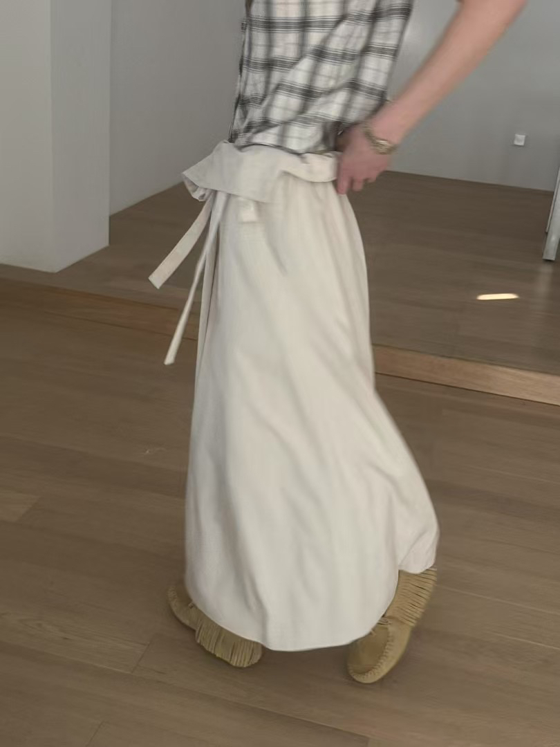 MINIMUZE直郵韓國代購㊣女裝新品熱賣25春夏休閑推薦時尚長裙MINIMUZE長裙