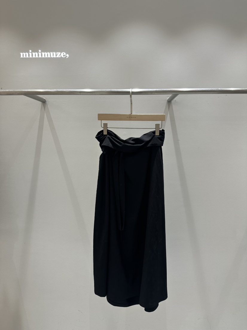 MINIMUZE直郵韓國代購㊣女裝新品熱賣25春夏休閑推薦時尚長裙MINIMUZE長裙圖色2