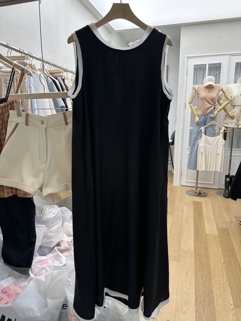 RE:FRESH-L韓國直郵㊣東大門實拍女裝新品休閑25春夏連衣裙RE:FRESH連衣裙圖色2