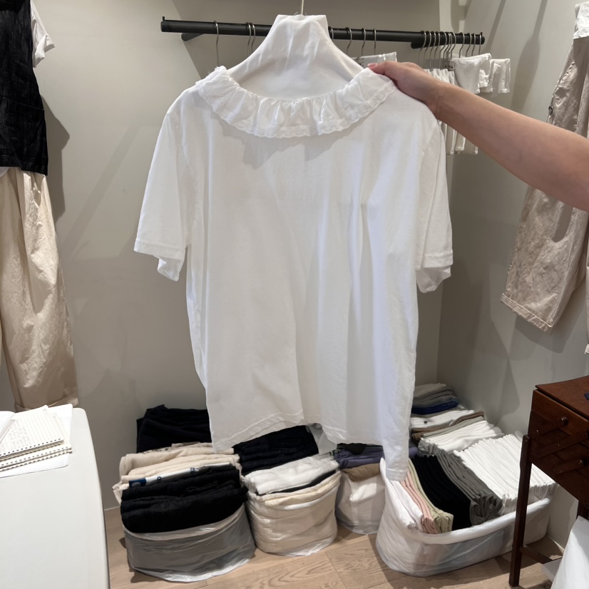 LE JARDINET直郵韓國代購㊣女裝新品時尚熱賣人氣推薦休閑T恤LE JARDINETT恤