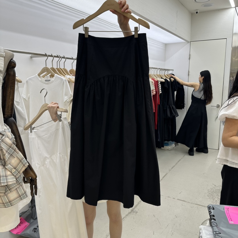 MIXXIN直郵韓國代購㊣女裝新品25春夏人氣時尚熱賣休閑長裙MIXXIN長裙圖色3