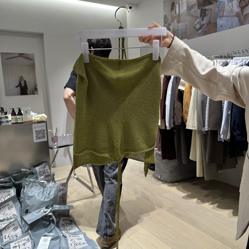 FAVOR-P韓國㊣直郵東大門代購女裝新品熱賣25春夏推薦短裙FAVOR短裙