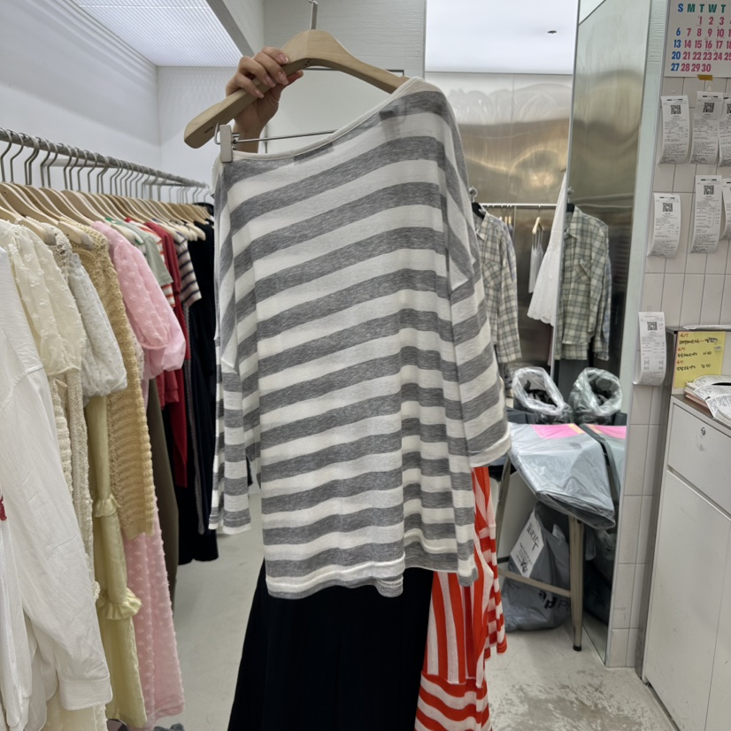 MIXXIN直郵韓國代購㊣女裝新品人氣推薦25春夏時尚熱賣休閑T恤MIXXINT恤