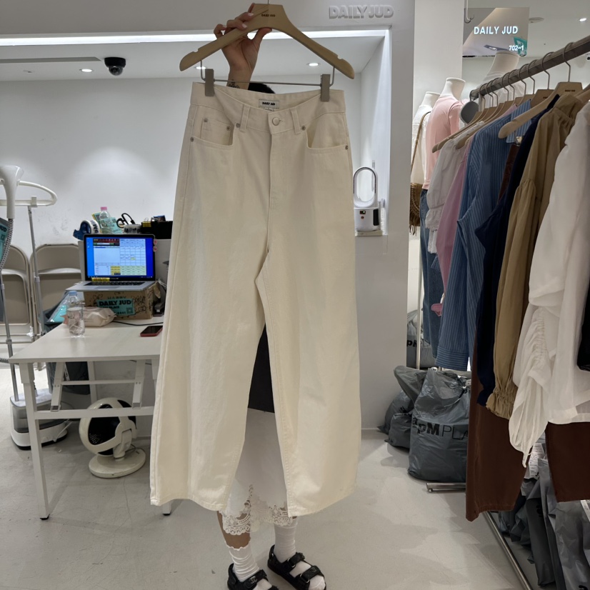 DAILYJUD直郵韓國代購㊣女裝新款人氣時尚25春夏熱賣休閑褲DAILY JUD休閑褲