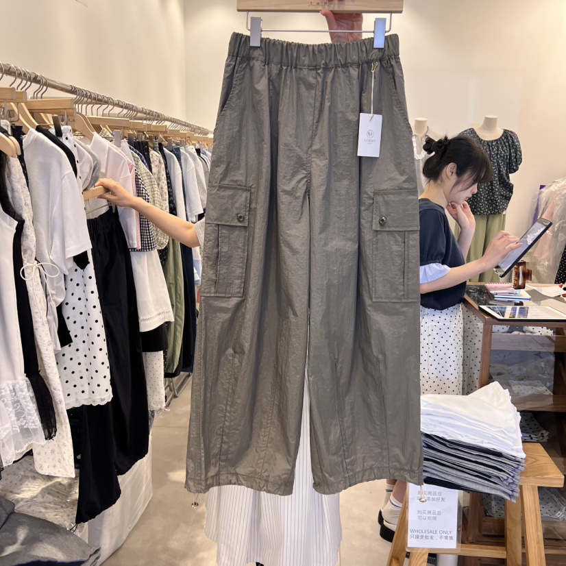 TAN&amp;COMO韓國㊣直郵東大門代購女裝新款時尚熱賣休閑褲tan-COMO休閑褲圖色1