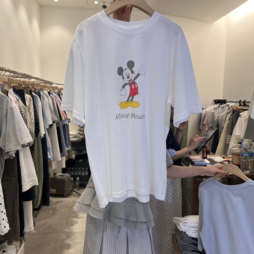 TAN&amp;COMO韓國直郵㊣東大門實拍女裝新品時尚人氣25春夏T恤tan-COMOT恤圖色1