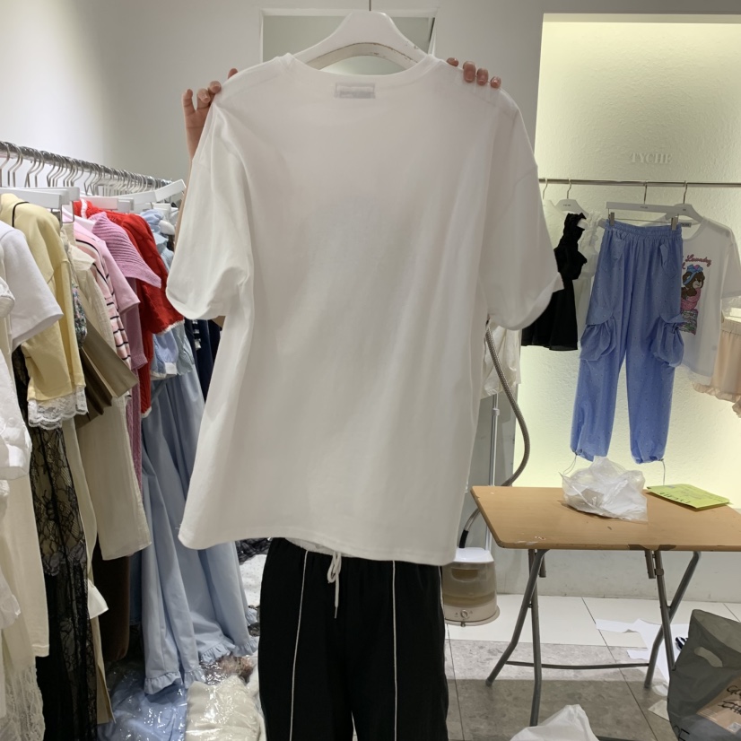 TYCHE韓國㊣直郵東大門代購女裝新品25春夏休閑熱賣人氣T恤TYCHET恤