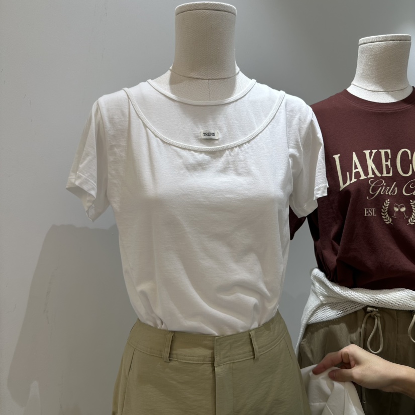 URBANSTORY/REMAKING韓國㊣直郵東大門代購女裝新品25春夏T恤Remaking/URBANSTORYT恤