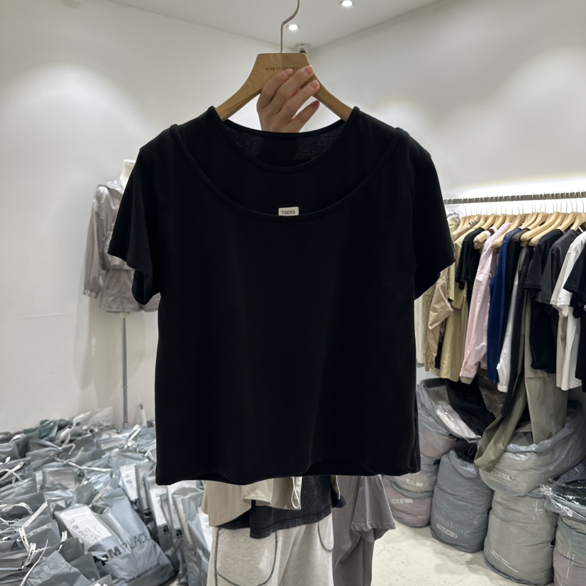 URBANSTORY/REMAKING韓國㊣直郵東大門代購女裝新品25春夏T恤Remaking/URBANSTORYT恤圖色3