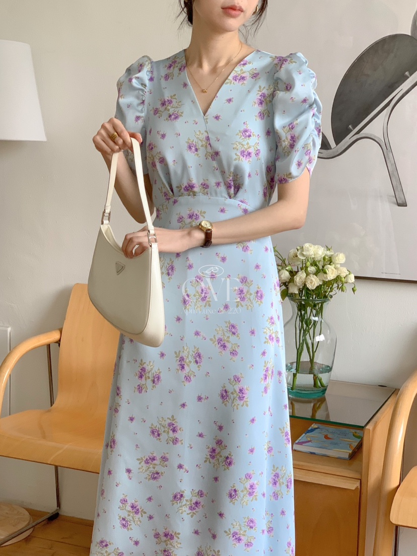 OVE韓國直郵㊣女裝新款推薦人氣休閑25春夏熱賣時尚連衣裙OVE連衣裙