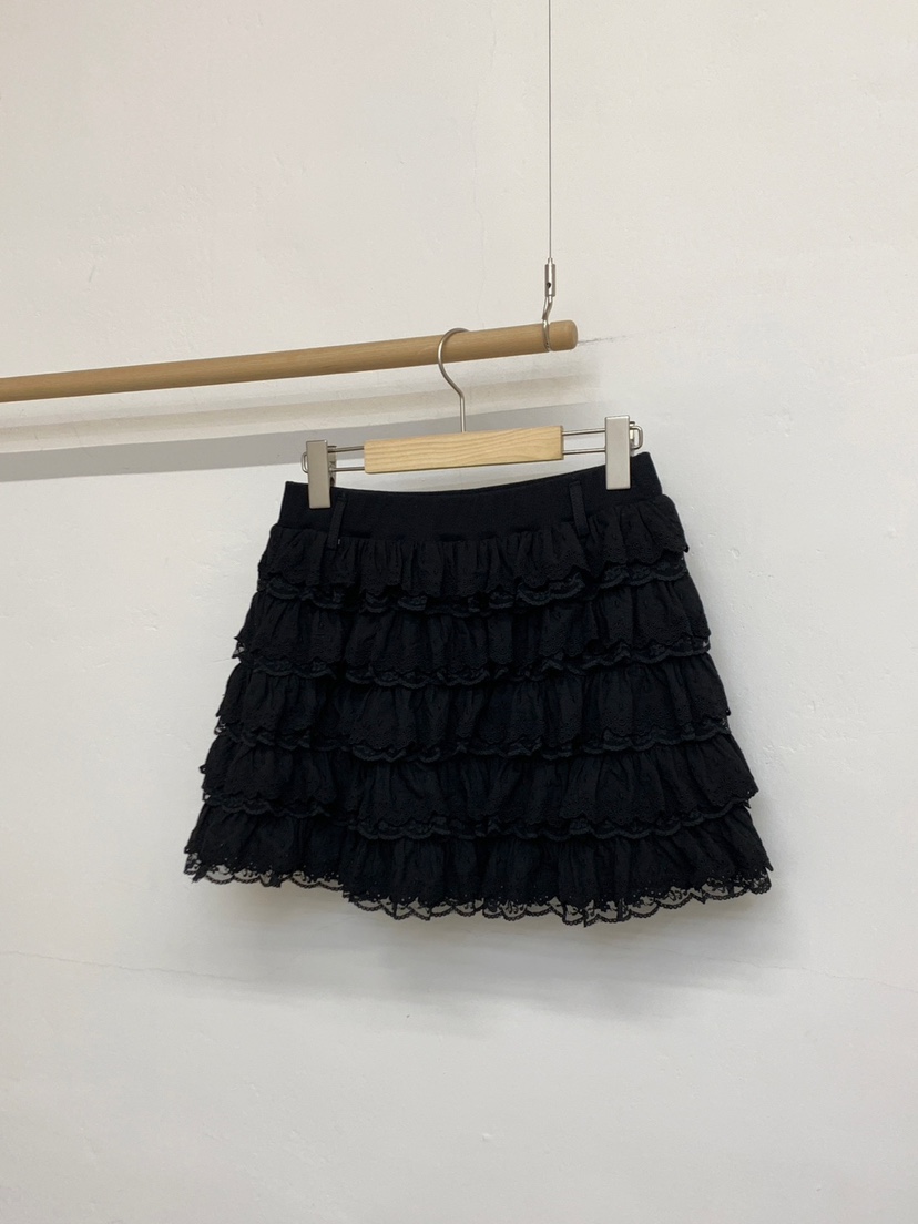 MORE THAN-P直郵韓國代購㊣女裝新品25春夏人氣時尚短裙腰帶MORE THAN短裙圖色2