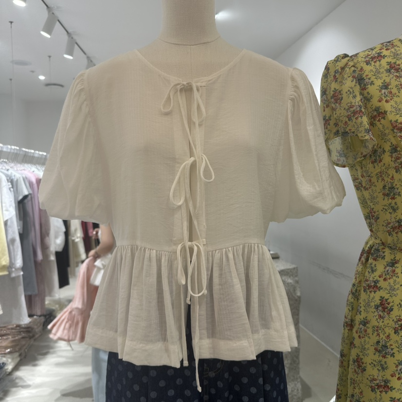 NEROLI 36直郵韓國代購㊣女裝新款休閑25春夏熱賣襯衫蕾絲衫NEROLI 36襯衫/蕾絲衫圖色1