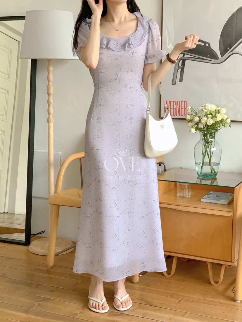 OVE韓國㊣直郵東大門代購女裝新款推薦熱賣人氣休閑25春夏連衣裙OVE連衣裙