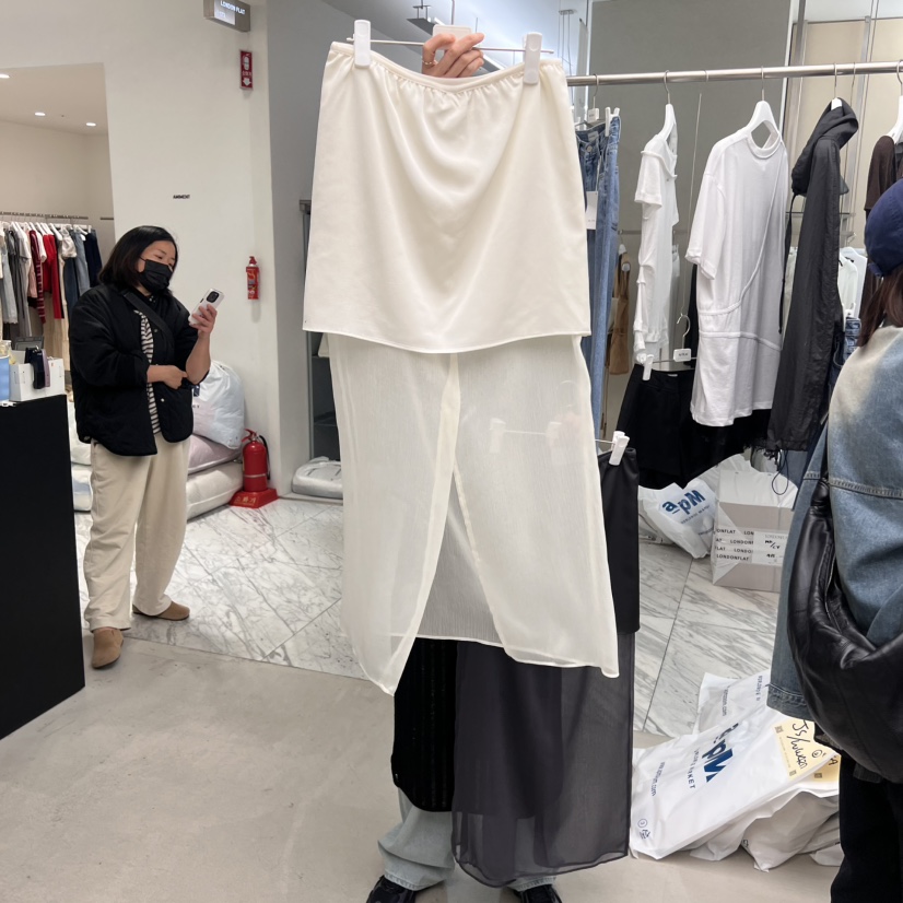 NUTPLAN韓國直郵㊣東大門實拍女裝新品熱賣人氣半身裙中短裙NUTPLAN半身裙/中短裙