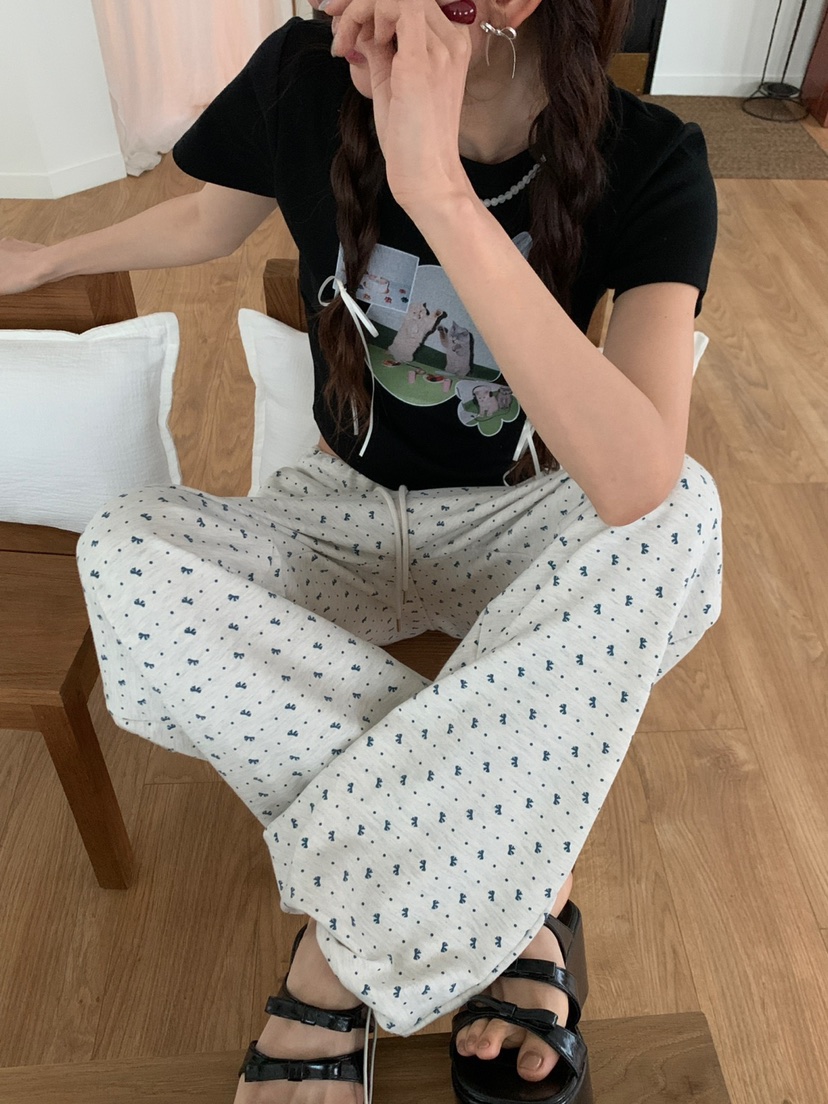 MORE THAN-P韓國直郵㊣女裝新品人氣時尚休閑熱賣推薦休閑褲MORE THAN休閑褲
