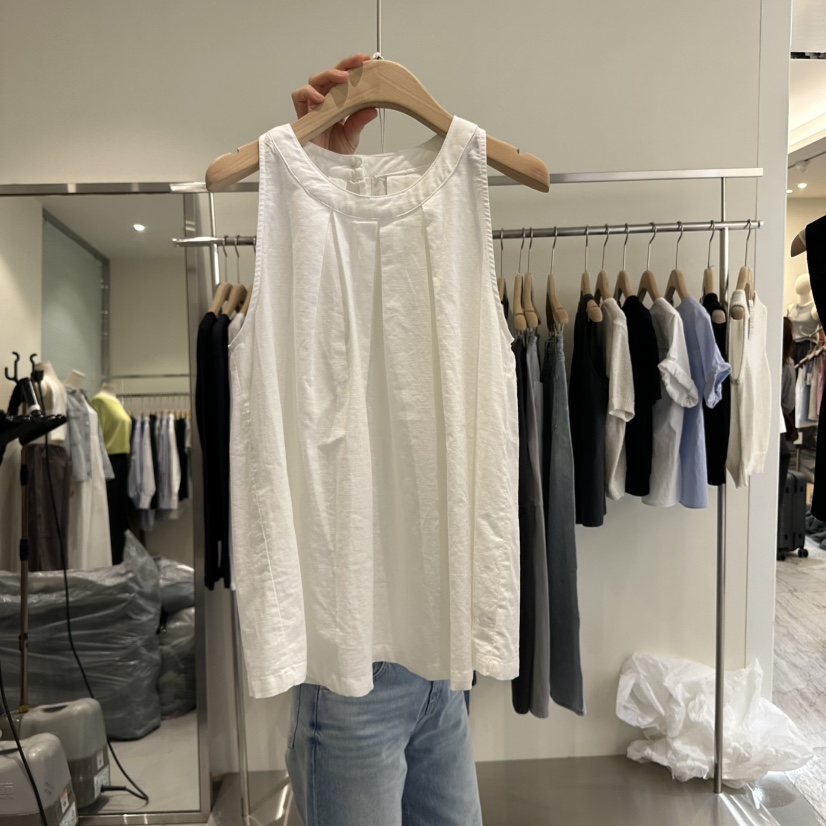 PLAMM韓國㊣直郵東大門代購女裝新品25春夏熱賣推薦吊帶背心PLAMM吊帶/背心